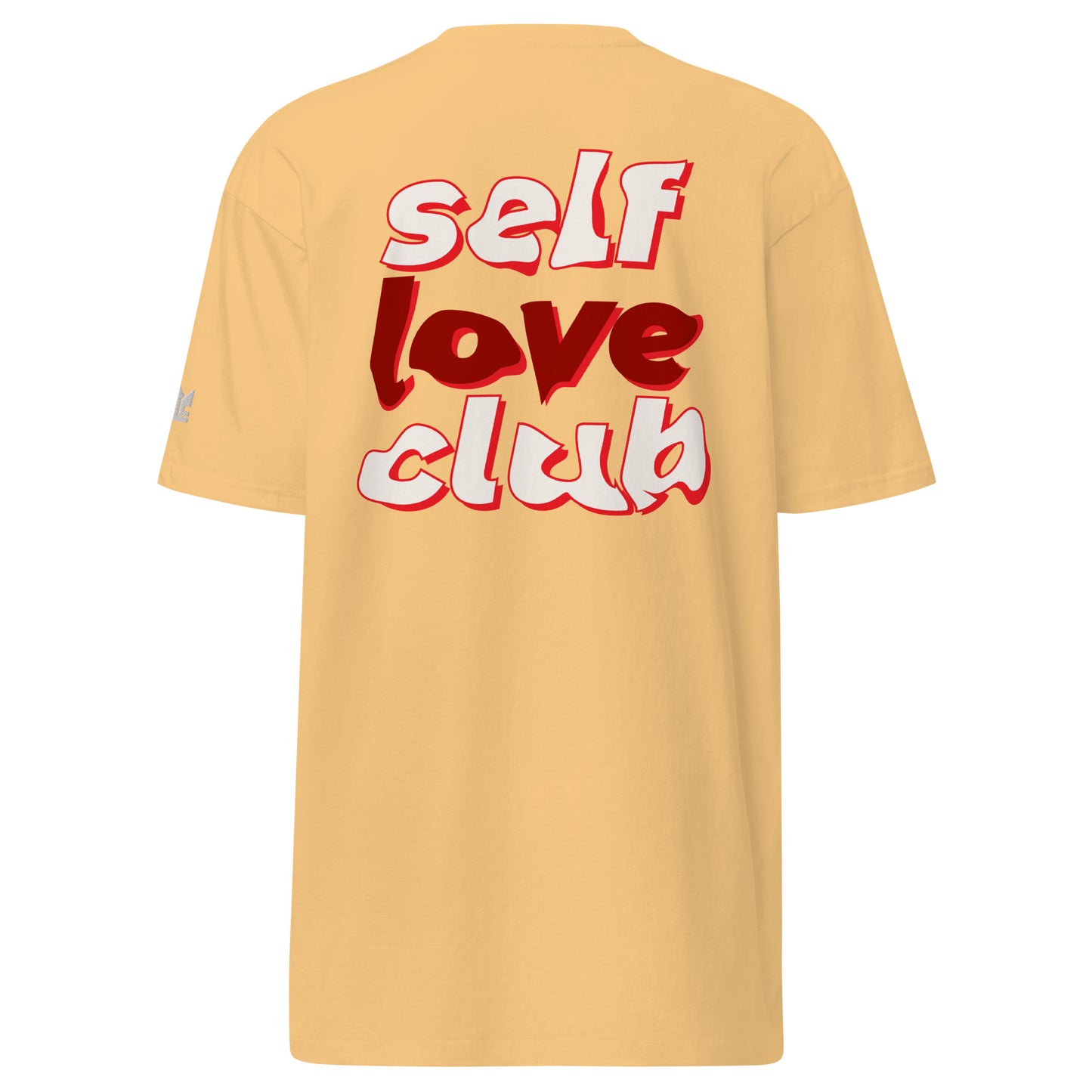 Self Love Club (You Are Enough) premium heavyweight tee